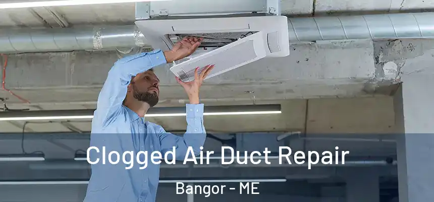  Clogged Air Duct Repair Bangor - ME
